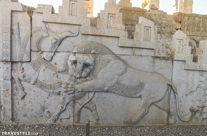 The palace of hundred columns, Visit Persepolis, Shiraz