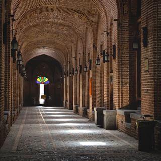  Now on the blog, I'm introducing #Qazvin, once the nation's capital of #Iran and currently a forgotten treasure land. Head over to the blog to see what you've been missing out! (Link in bio) @ caravanserai of Sa'd al-Saltaneh 